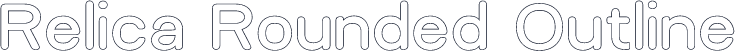 Relica Rounded Outline