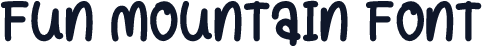 Fun Mountain Font