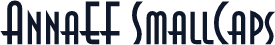 AnnaEF SmallCaps