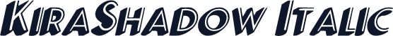KiraShadow Italic