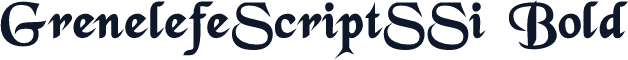 GrenelefeScriptSSi Bold