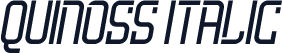 Quinoss Italic