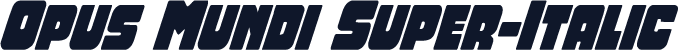 Opus Mundi Super-Italic