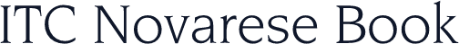 ITC Novarese Book