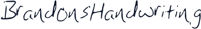 BrandonsHandwriting