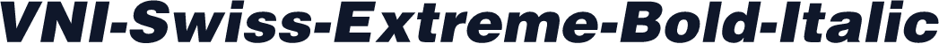 VNI-Swiss-Extreme-Bold-Italic