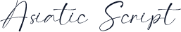 Asiatic Script