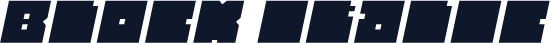 BLOCK Italic