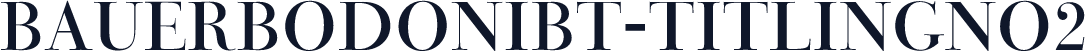BauerBodoniBT-TitlingNo2