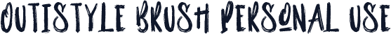 Outistyle Brush Personal Use