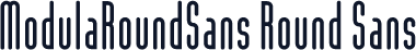 ModulaRoundSans Round Sans