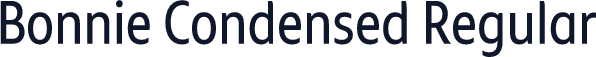 Bonnie Condensed Regular