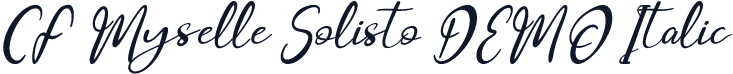 CF Myselle Solisto DEMO Italic