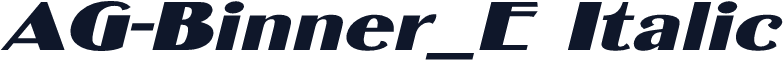 AG-Binner_E Italic