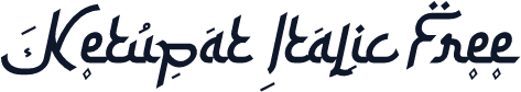 Ketupat Italic Free