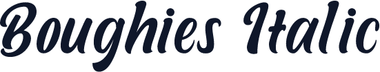 Boughies Italic