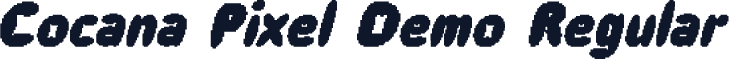Cocana Pixel Demo Regular