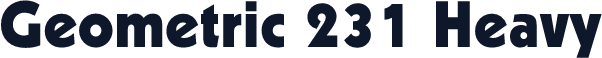Geometric 231 Heavy