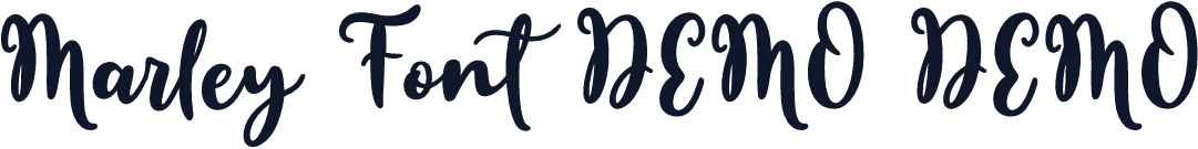 Marley Font DEMO DEMO