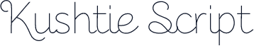 Kushtie Script