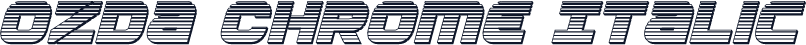 Ozda Chrome Italic