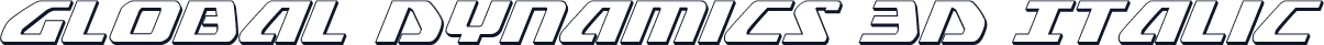 Global Dynamics 3D Italic