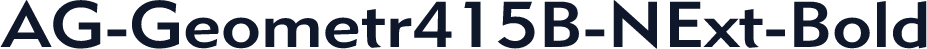 AG-Geometr415B-NExt-Bold