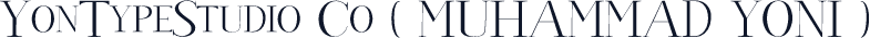 YonTypeStudio Co ( MUHAMMAD YONI )
