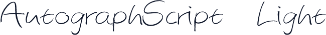 AutographScript   Light