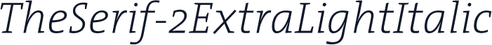 TheSerif-2ExtraLightItalic