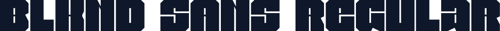 BLKND SANS Regular