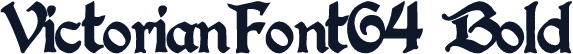 VictorianFont64 Bold