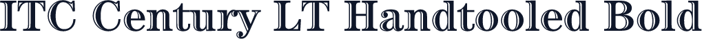ITC Century LT Handtooled Bold