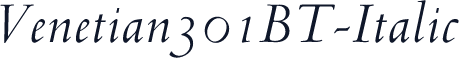 Venetian301BT-Italic