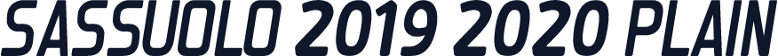 Sassuolo 2019 2020 Plain