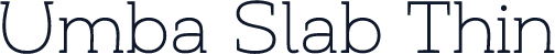 Umba Slab Thin