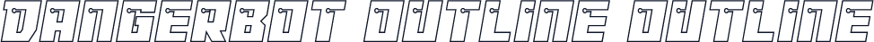 Dangerbot Outline Outline