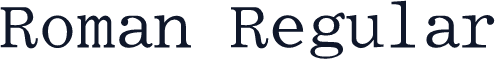 Roman Regular