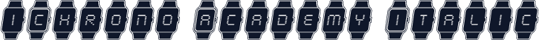 iChrono Academy Italic