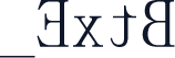 宋体镜像字_ExtB