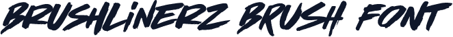 Brushlinerz BRUSH FONT