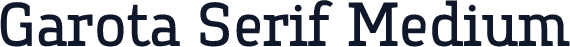 Garota Serif Medium