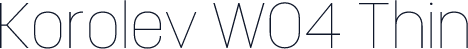 Korolev W04 Thin