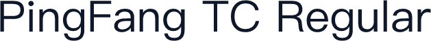 PingFang TC Regular