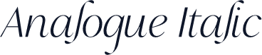 Analogue Italic