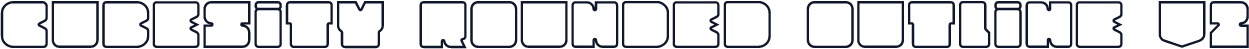 Cubesity Rounded Outline v2