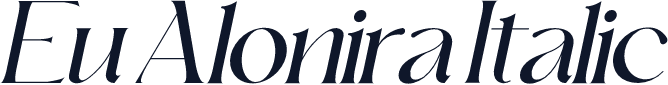 Eu Alonira Italic
