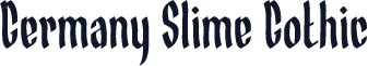 Germany Slime Gothic