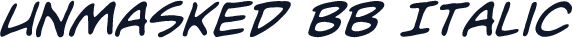 Unmasked BB Italic
