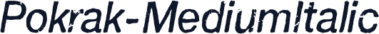 Pokrak-MediumItalic